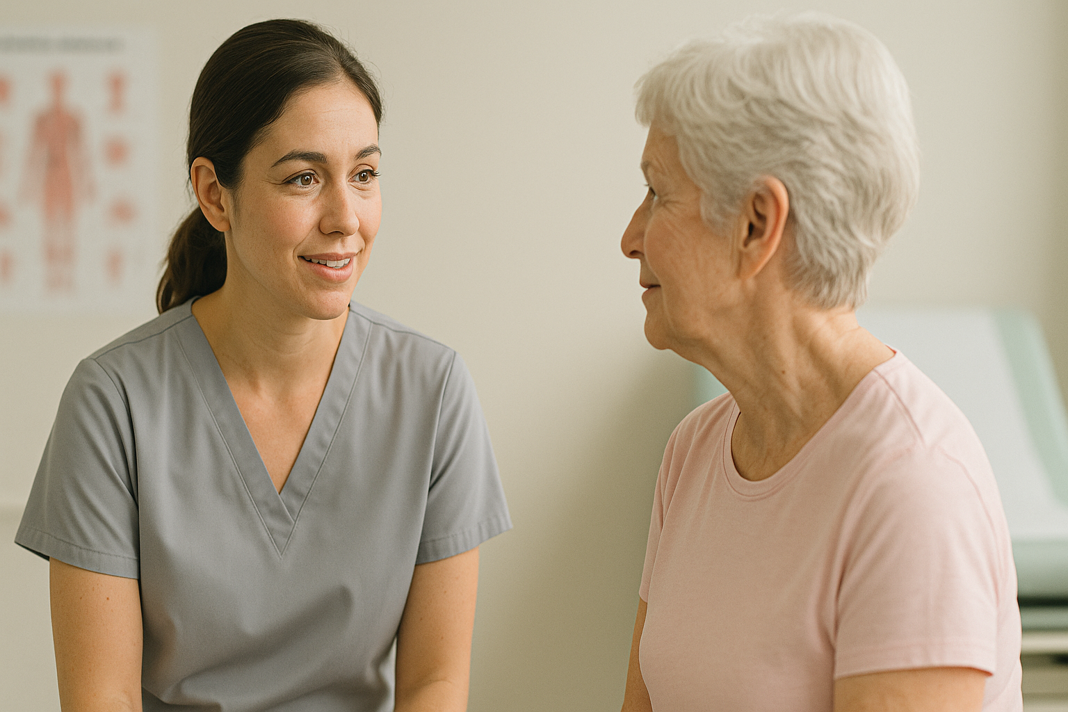 Family owned clinic medical team